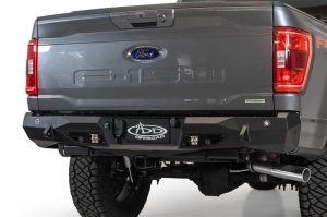 Ford F-150 Bumper - Rear - Addictive Desert Designs - Stealth Fighter - Hammer Black - `24-`27 Ford F-150 Bumper - Rear - Addictive Desert Designs - Stealth Fighter - Hammer Black - `24-`27